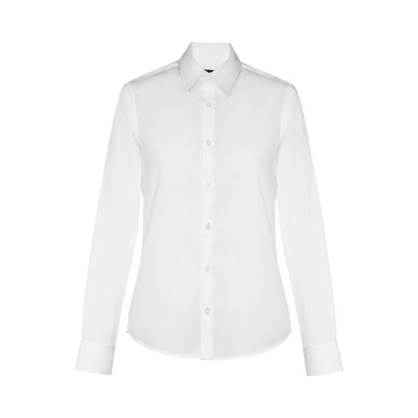 THC PARIS WOMEN WH. Dámská popelínová košile - Bílá, L