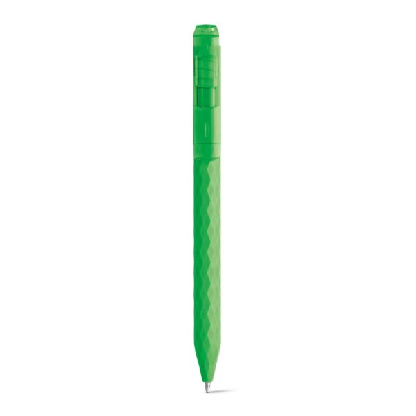 TILED. Kuličkové pero z ABS a AS - Zelená