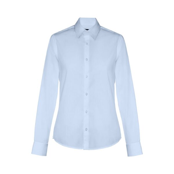 THC PARIS WOMEN. Dámská popelínová košile - Světle modrá, L