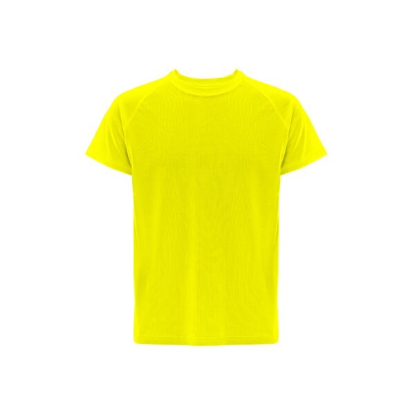 THC MOVE. Technická košile s krátkým rukávem - Fluorescenční žlutá, L