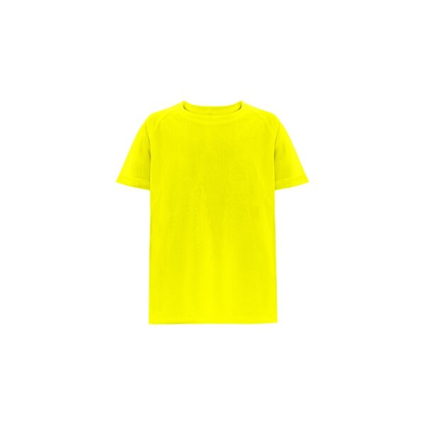 THC MOVE KIDS. Dětské tričko - Fluorescenční žlutá, 10