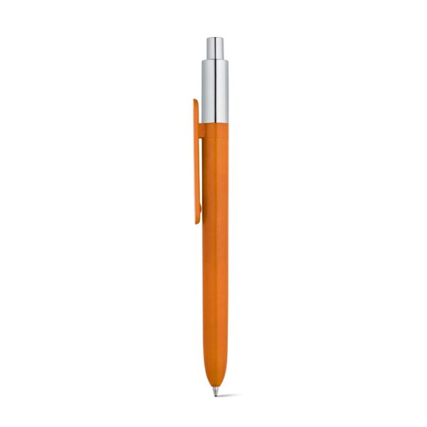 KIWU CHROME. Kuličkové pero z ABS - Oranžová