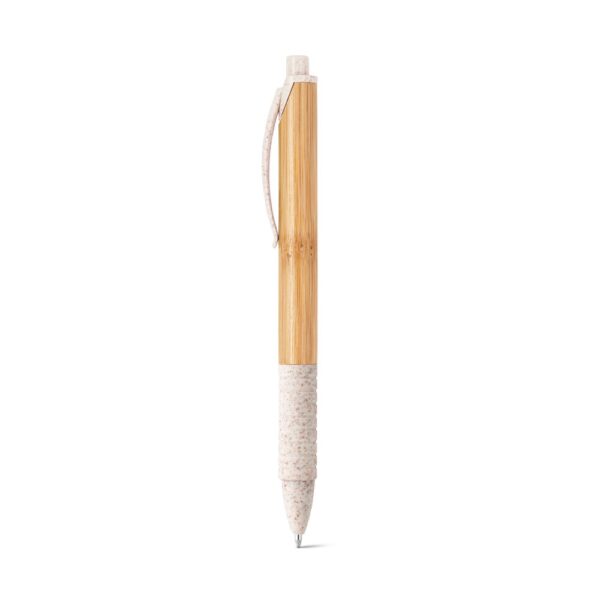 KUMA. Bambusové kuličkové pero - Světlá přírodní
