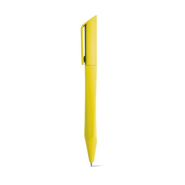 BOOP. Kuličkové pero s otočným mechanismem - Žlutá