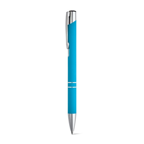 BETA SOFT. Hliníkové kuličkové pero - Světle modrá