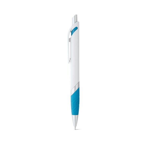 MOLLA. Kuličkové pero s protikluzovým gripem - Světle modrá