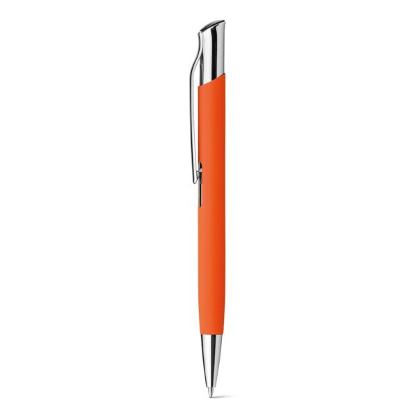 OLAF SOFT. Hliníkové kuličkové pero - Oranžová