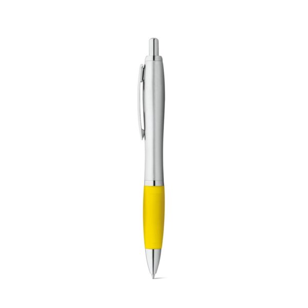 SWING. Kuličkové pero s kovovým klipem - Žlutá