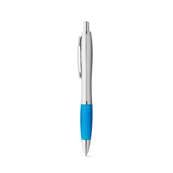 SWING. Kuličkové pero s kovovým klipem - Světle modrá