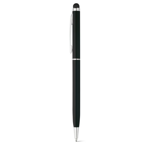 ZOE. Hliníkové kuličkové pero - Černá