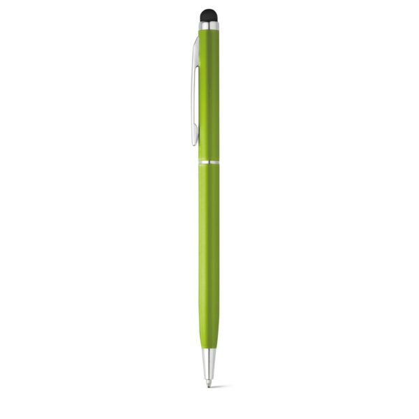 ZOE. Hliníkové kuličkové pero - Světle zelená