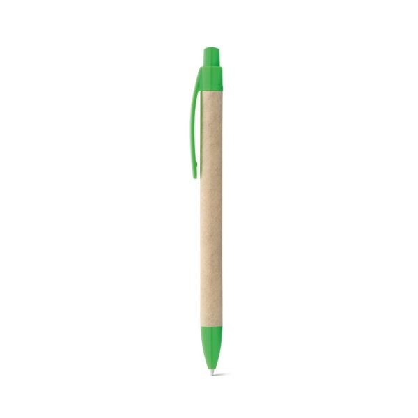 REMI. Kuličkové pero z kraftového papíru - Zelená