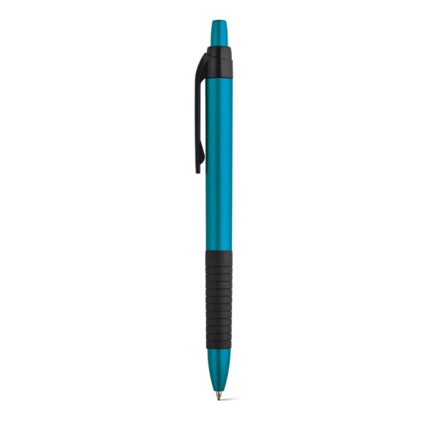 CURL. Kuličkové pero s kovovým povrchem - Světle modrá