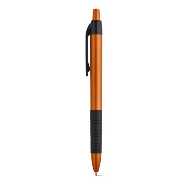 CURL. Kuličkové pero s kovovým povrchem - Oranžová