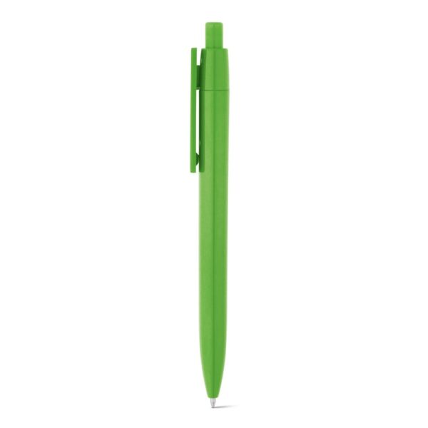 RIFE. Kuličkové pero s klipem vhodným pro 3D etiketu - Světle zelená