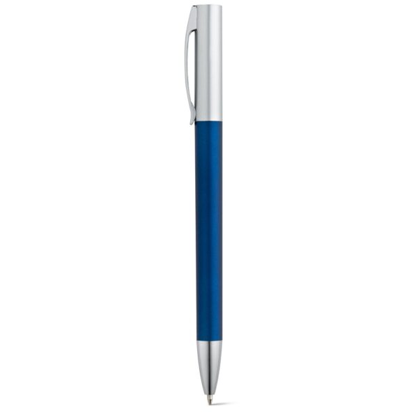 ELBE. Kuličkové pero s kovovým klipem - Modrá
