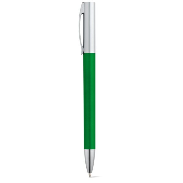 ELBE. Kuličkové pero s kovovým klipem - Zelená