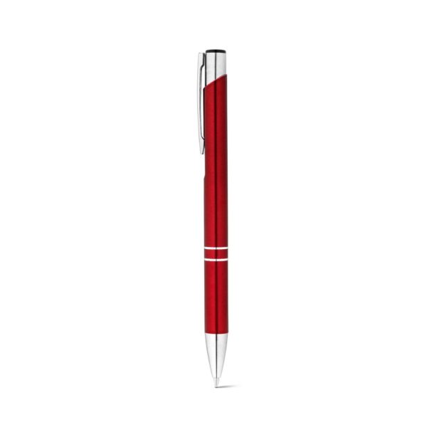 BETA ALUMINIUM. Kuličkové pero z recyklovaného hliníku - Červená