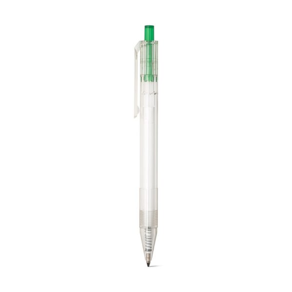 HARLAN. RPET kuličkové pero - Zelená