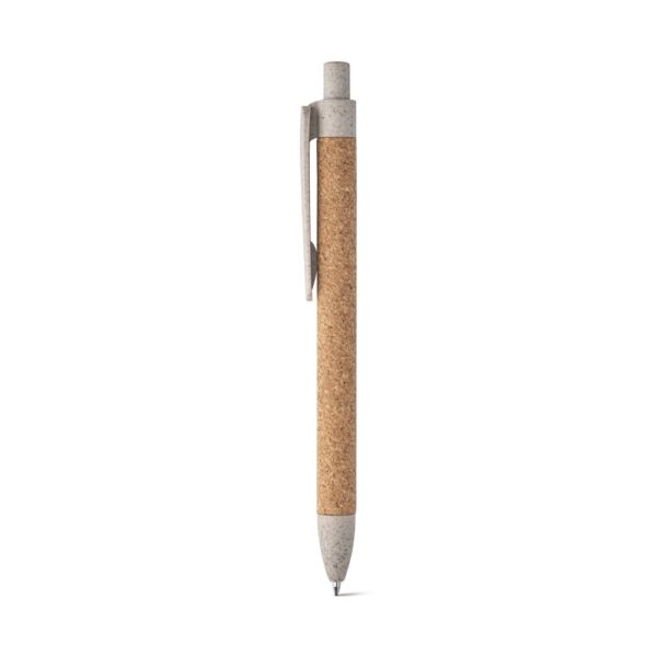 GOYA. Korkové kuličkové pero - Světlá přírodní