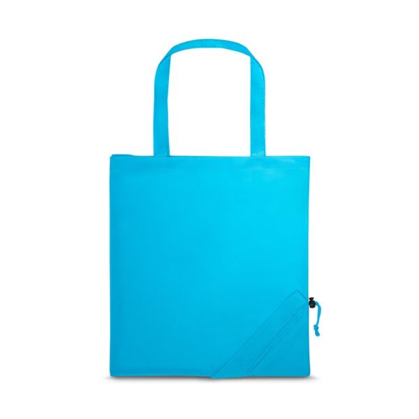 SHOPS. Skládací taška 190T - Světle modrá