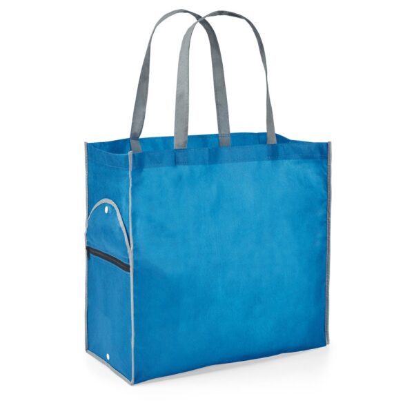PERTINA. Skládací taška - Světle modrá