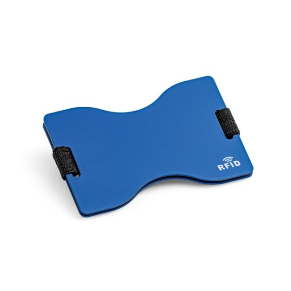 MULLER. Obal na karty z s ochrannou technologií RFID - Královská modrá
