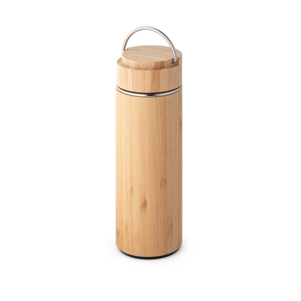 SOW. Termoska z bambusu a nerezové oceli 440 ml - Přírodní, 440 ml