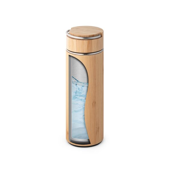 SOW. Termoska z bambusu a nerezové oceli 440 ml