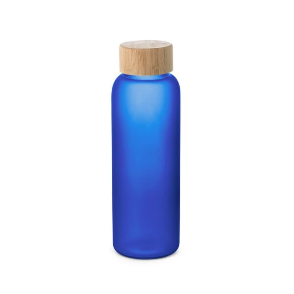LILLARD. Láhev z borosilikátového skla v matném provedení 500 ml - Královská modrá, 500 ml