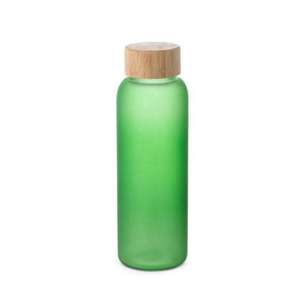 LILLARD. Láhev z borosilikátového skla v matném provedení 500 ml - Světle zelená, 500 ml