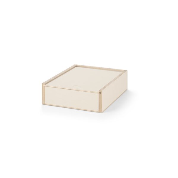 BOXIE WOOD S. Dřevěná krabice - Přírodní