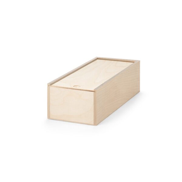 BOXIE WOOD M. Dřevěná krabice - Světlá přírodní