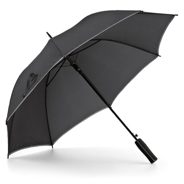 JENNA. Deštník s automatickým otevíráním - Saténově stříbrná