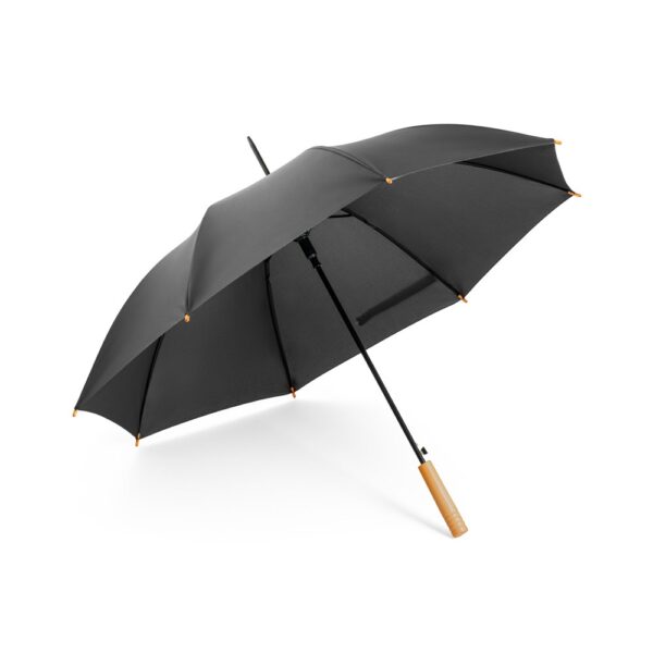 APOLO. RPET deštník - Černá