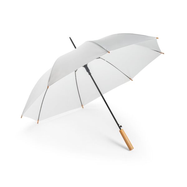 APOLO. RPET deštník - Bílá