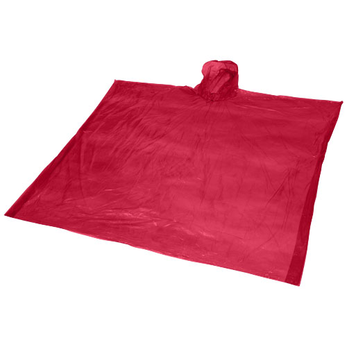 Pláštěnka Ziva na jedno použití v obalu - Červená