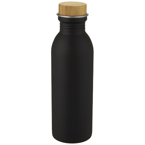 Sportovní lahev z nerezové oceli o objemu 650 ml Kalix - Černá