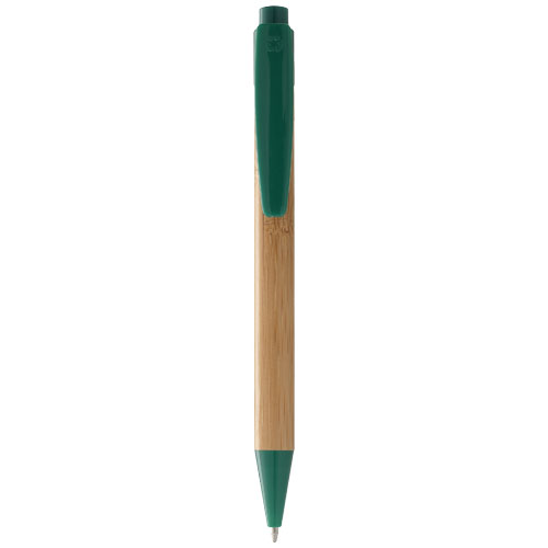 Kuličkové pero Borneo - Přírodní / Zelená