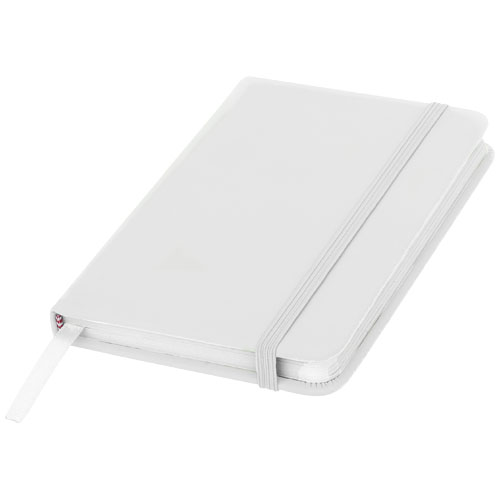 Zápisník s pevnou obálkou A6 Spectrum - Bílá