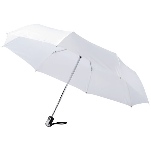 21,5" deštník Alex s automatickým otvíráním/skládáním - Bílá