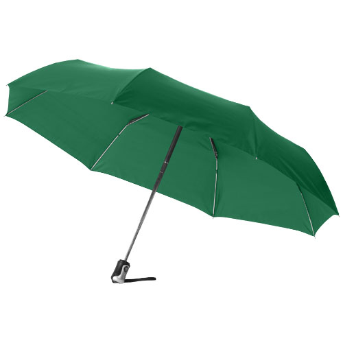 21,5" deštník Alex s automatickým otvíráním/skládáním - Zelená