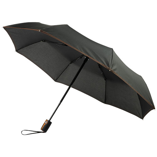 21" skládací deštník Stark-mini s automatickým otvíráním/skládáním - Oranžová