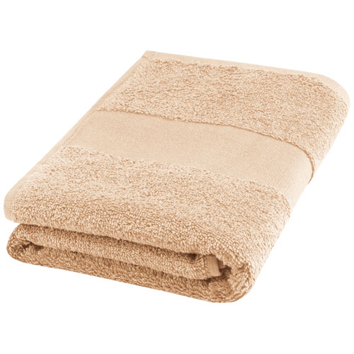 Bavlněný ručník 50x100 cm s gramáží 450 g/m² Charlotte - Béžová