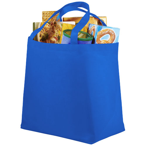 Netkaná nákupní taška Maryville - Světle modrá
