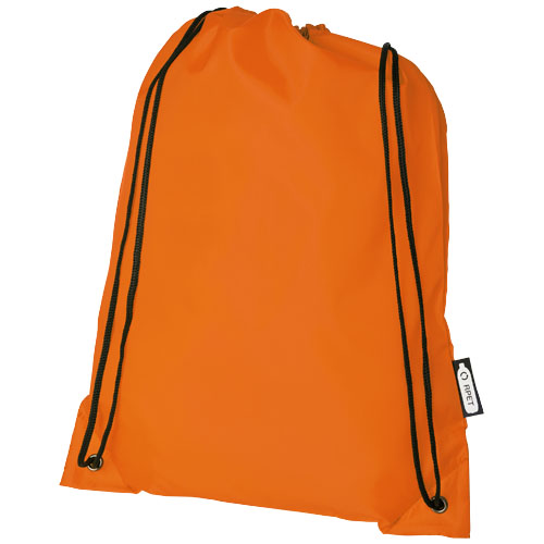 Oriole RPET šňůrkový batoh - Oranžová