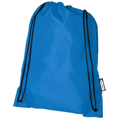 Oriole RPET šňůrkový batoh - Modrá barva