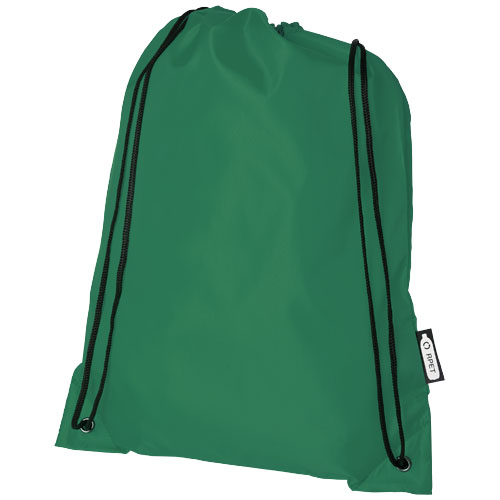 Oriole RPET šňůrkový batoh - Zelená