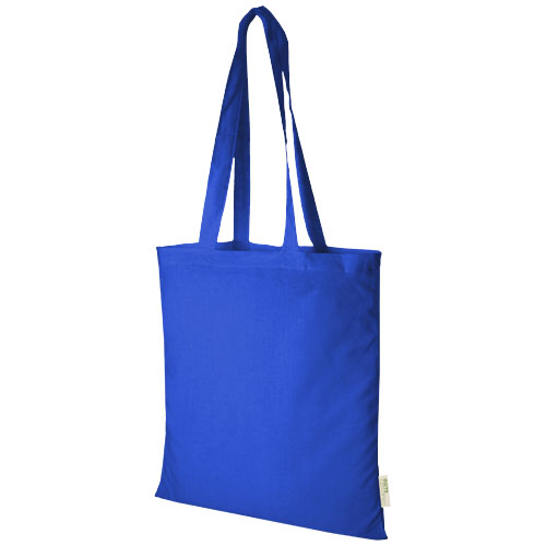 Orissa 100 g/m² GOTS nakupní taška z organické bavlny - Světle modrá