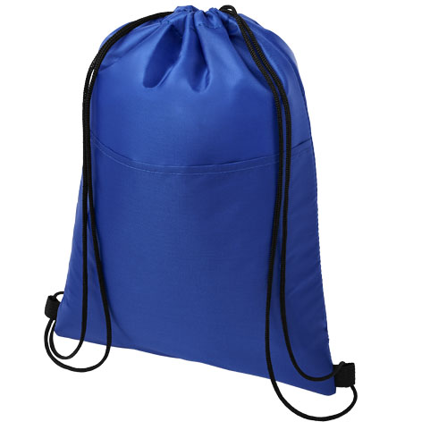 Oriole šňůrková chladicí taška na 12 plechovek - Světle modrá